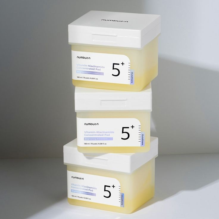 NUMBUZIN NO.5 VITAMIN-NIACINAMIDE CONCENTRATED PAD 180ML(70PADS)