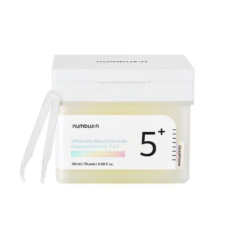 NUMBUZIN NO.5 VITAMIN-NIACINAMIDE CONCENTRATED PAD 180ML(70PADS)